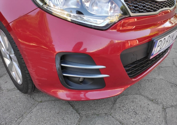 Kia Rio cena 36500 przebieg: 55000, rok produkcji 2015 z Poznań małe 79